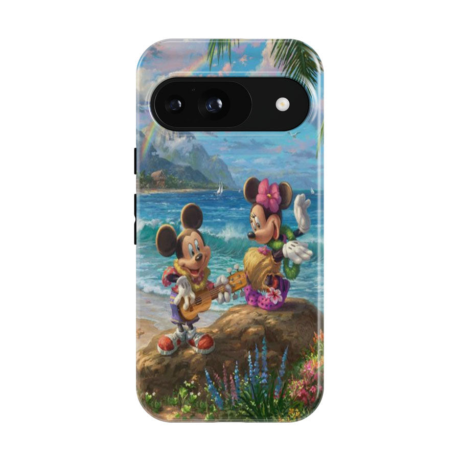 Mickey Minnie Hawaii Google Pixel 9 | 10 Pro Case