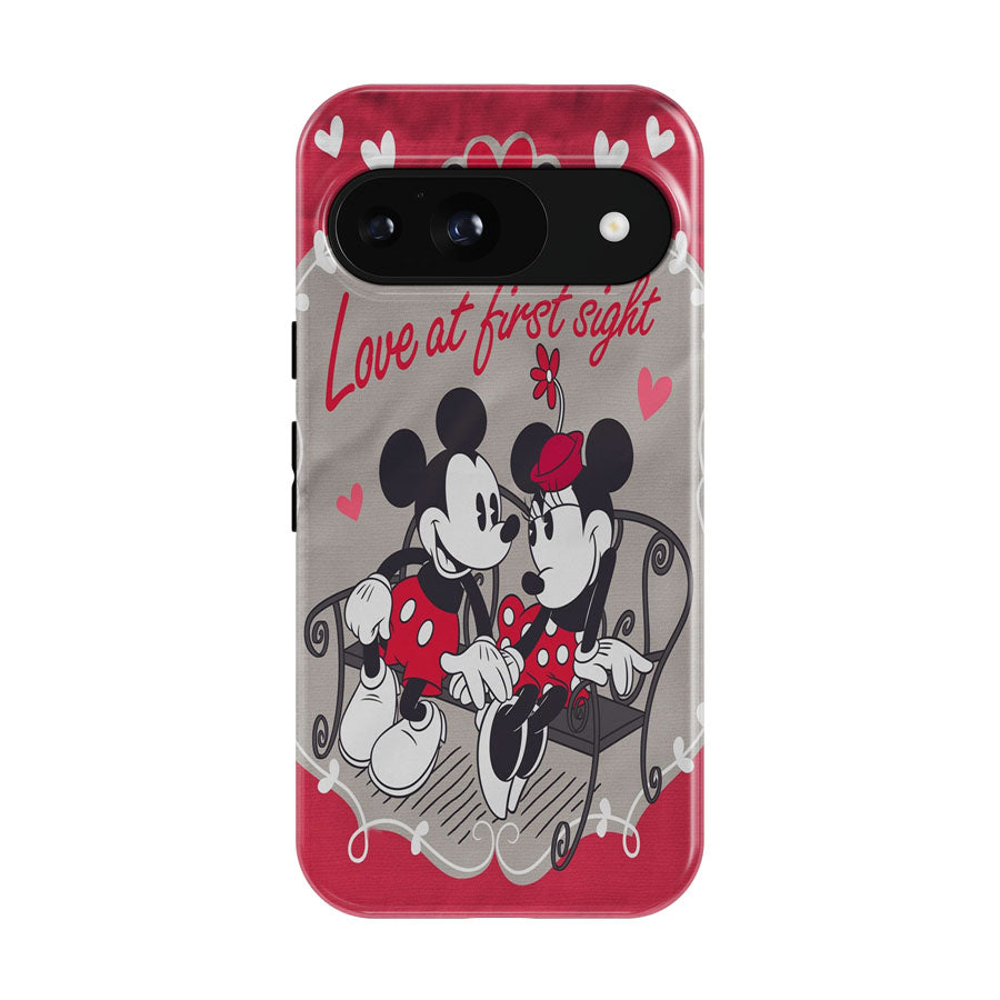 Mickey Mouse And Minnie Mouse Valentines Day Google Pixel 9 | 10 Pro Case