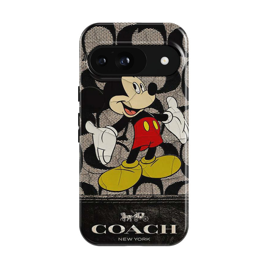 Mickey Mouse Coach New York Google Pixel 9 | 10 Pro Case