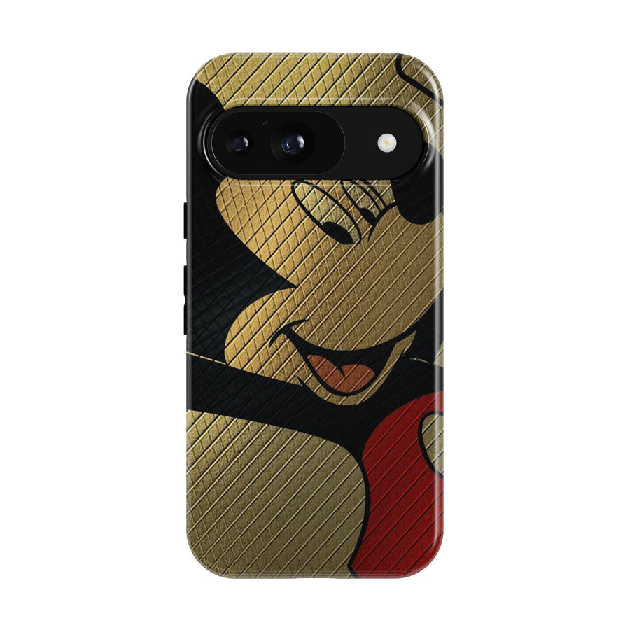 Mickey Mouse Gold Texture Google Pixel 9 | 10 Pro Case