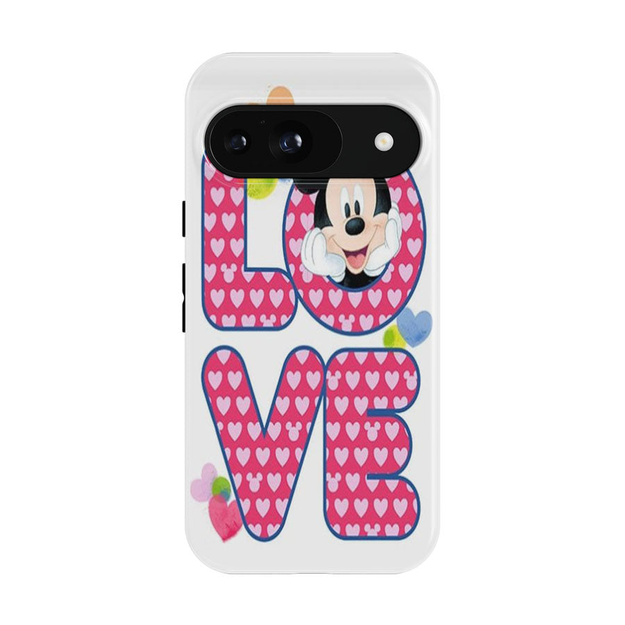 Mickey Mouse Love Google Pixel 9 | 10 Pro Case