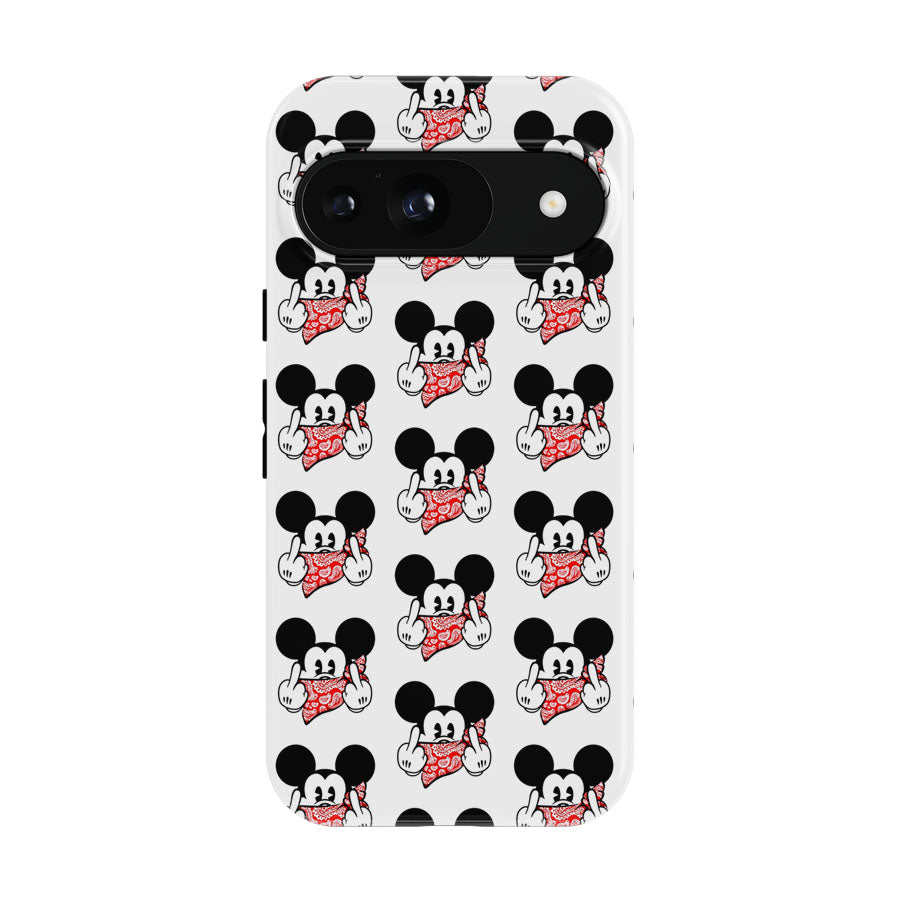 Mickey Mouse Obey Pattern Google Pixel 9 | 10 Pro Case