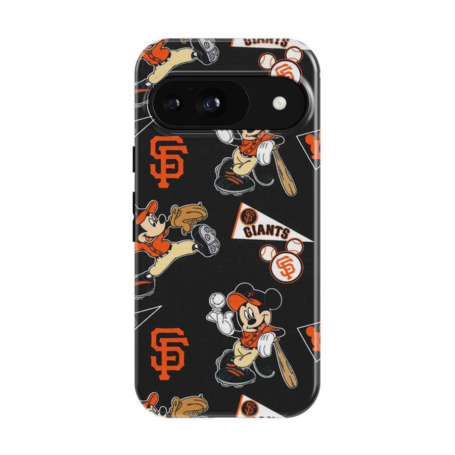 Mickey Mouse San Francisco Giants Google Pixel 9 | 10 Pro Case