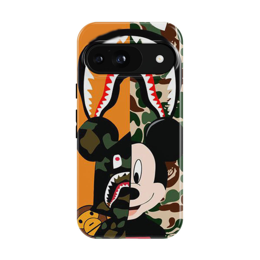 Mickey Wear A Bape Google Pixel 9 | 10 Pro Case