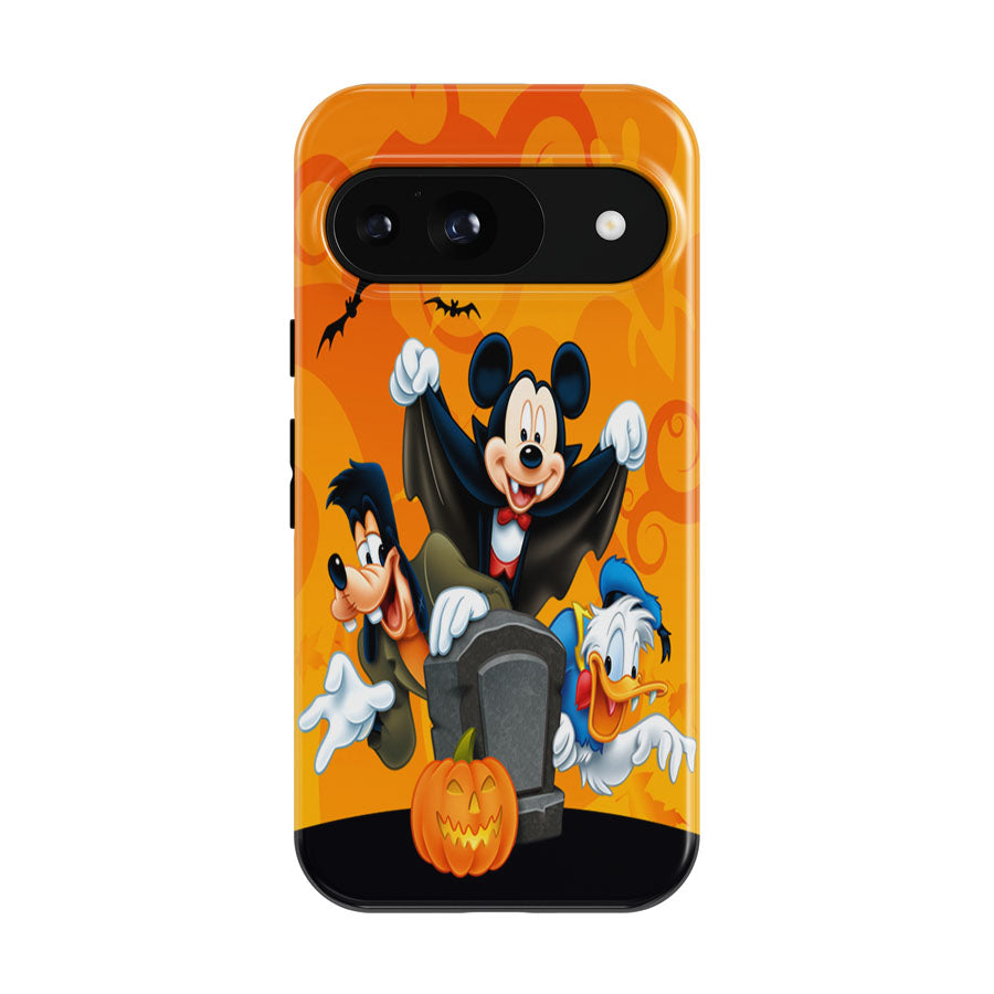 Mickey X Goofy X Duck Halloween Google Pixel 9 | 10 Pro Case