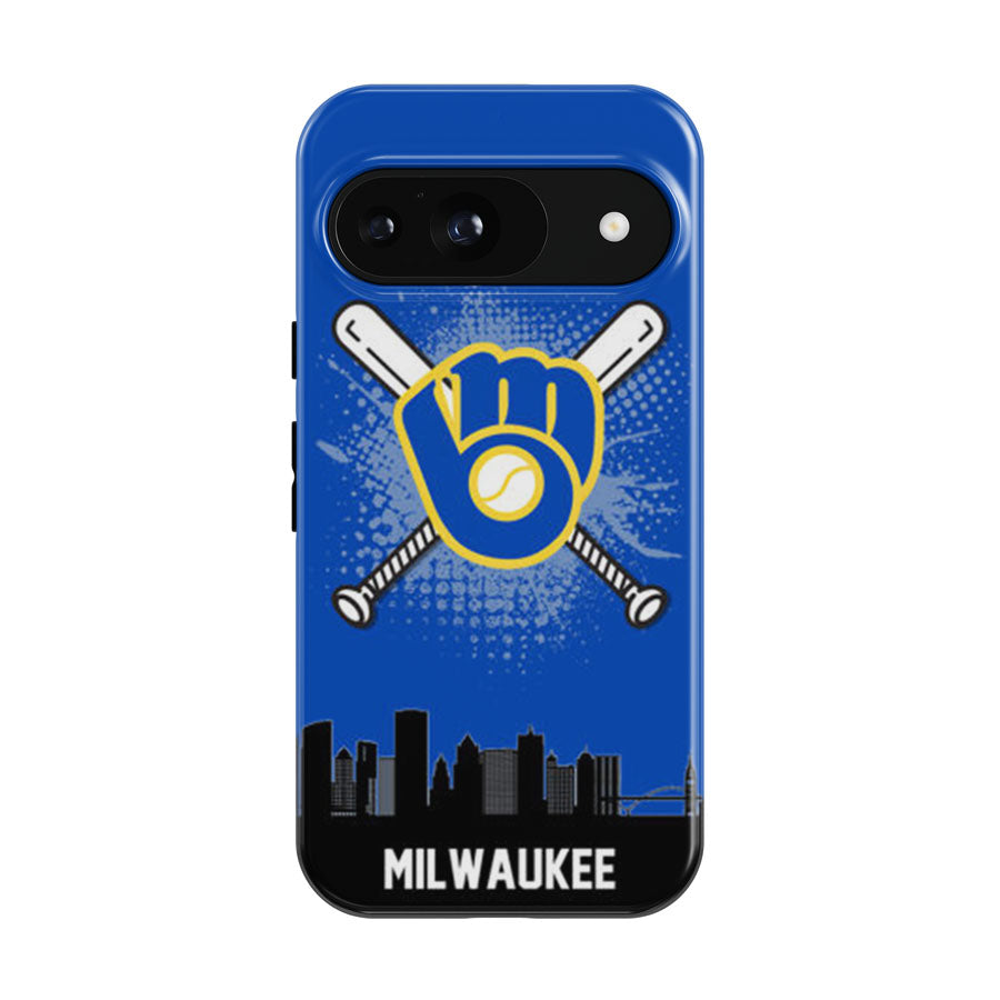 Milwaukee Brewers Team Logo Google Pixel 9 | 10 Pro Case