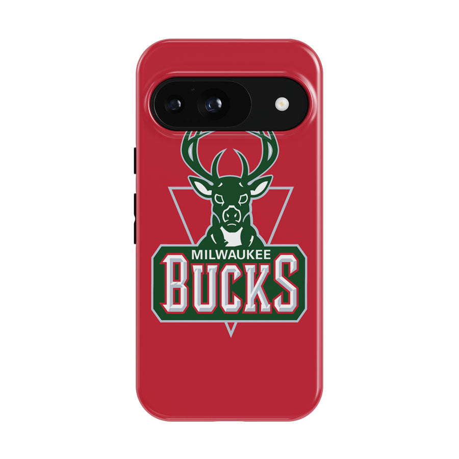 Milwaukee Bucks Red Logo Google Pixel 9 | 10 Pro Case