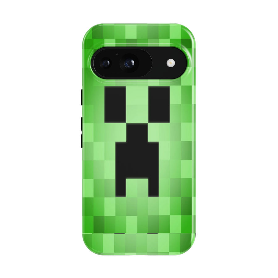 Minecraft Creeper Google Pixel 9 | 10 Pro Case