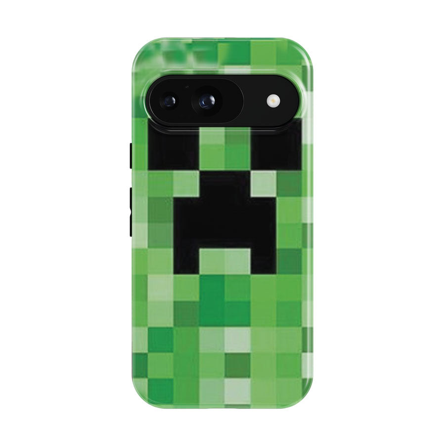 Minecraft Creeper Video Game Google Pixel 9 | 10 Pro Case