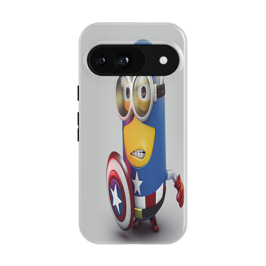 Minion Captain America Google Pixel 9 | 10 Pro Case
