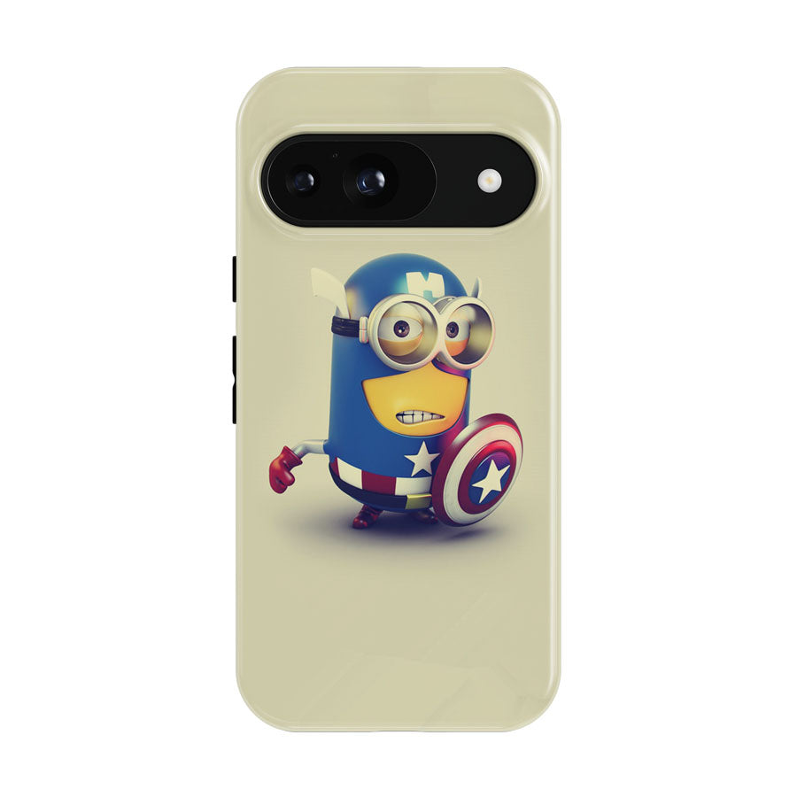 Minion Captain America 3D Google Pixel 9 | 10 Pro Case