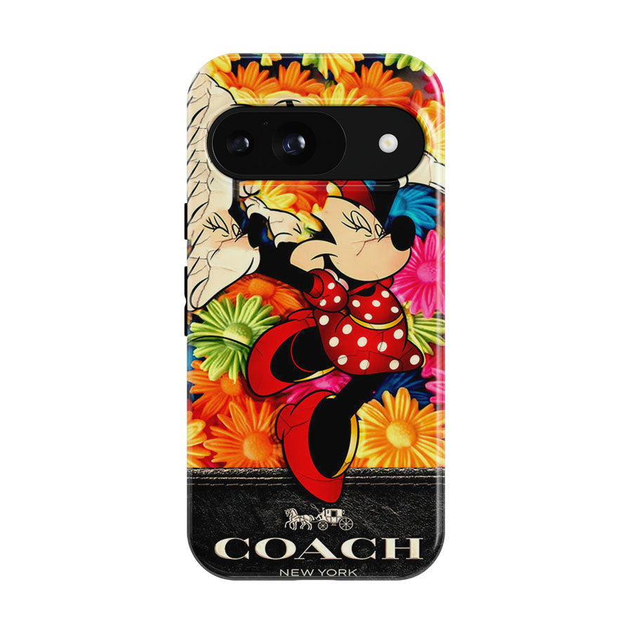 Minnie Mouse Coach Google Pixel 9 | 10 Pro Case