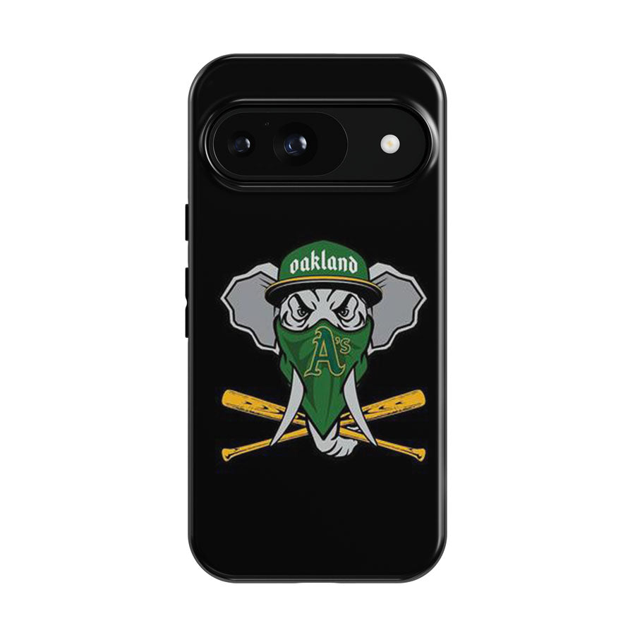 Mlb Oakland Athletics Elephant Logo Google Pixel 9 | 10 Pro Case