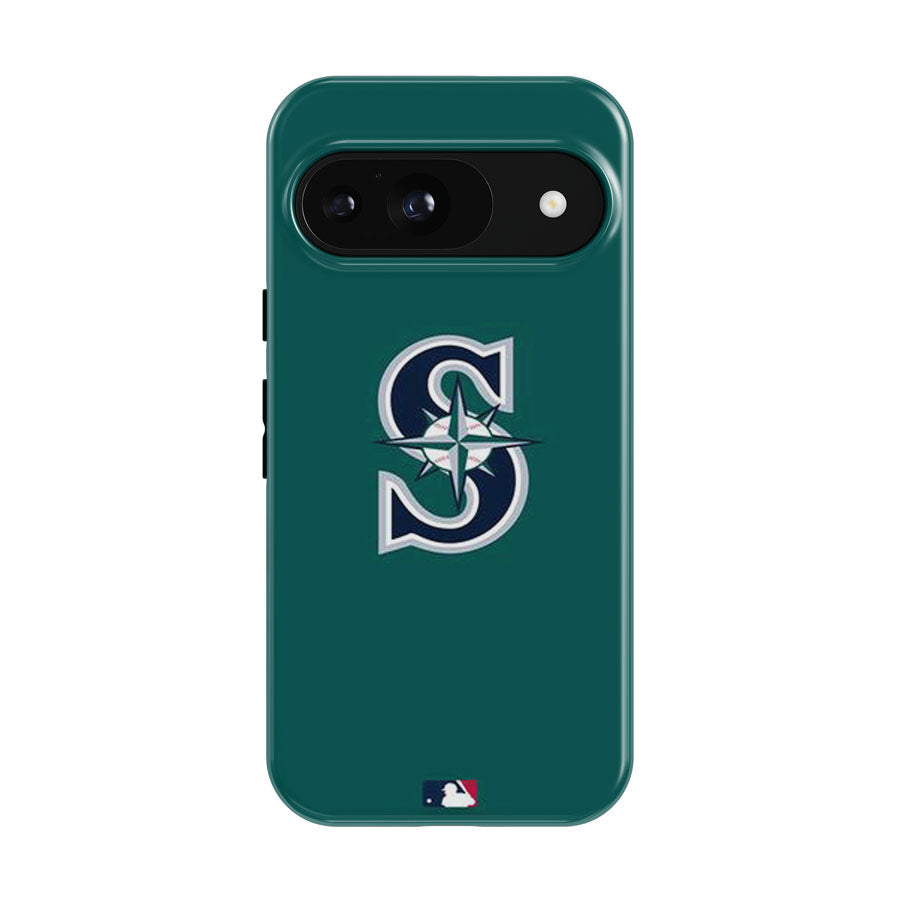 Mlb Seattle Mariners Green Google Pixel 9 | 10 Pro Case