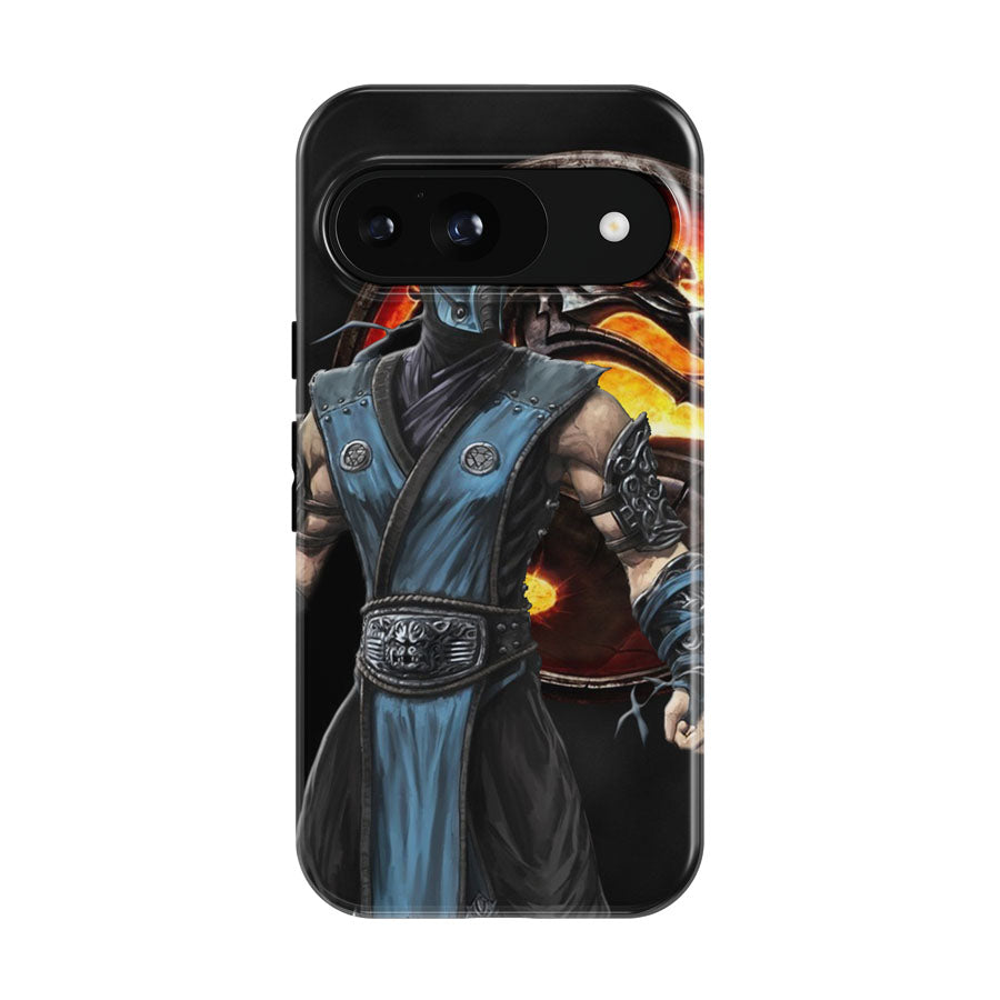 Mortal Kombat Sub Zero D Google Pixel 9 | 10 Pro Case