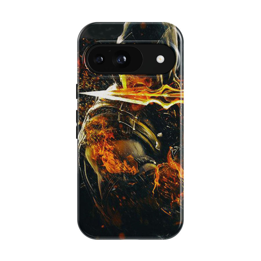 Mortal Kombat X Scorpion Blade Google Pixel 9 | 10 Pro Case