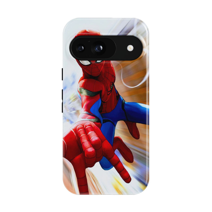 Moving Fast Spiderman Art Google Pixel 9 | 10 Pro Case
