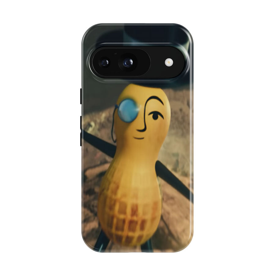 Mr Peanut Cartoon Falling Google Pixel 9 | 10 Pro Case