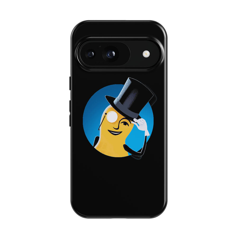 Mr Peanuts Cartoon On Black Google Pixel 9 | 10 Pro Case