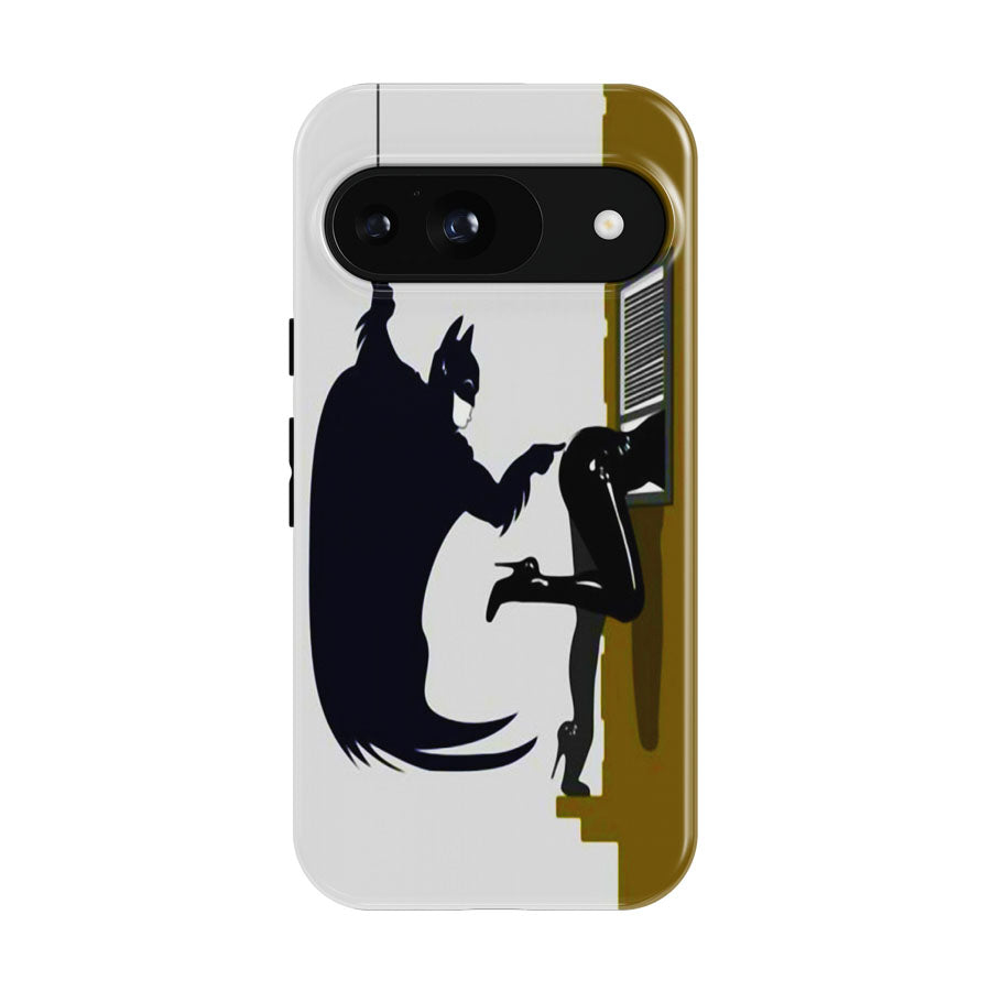 Naughty Batman And Catwoman Google Pixel 9 | 10 Pro Case
