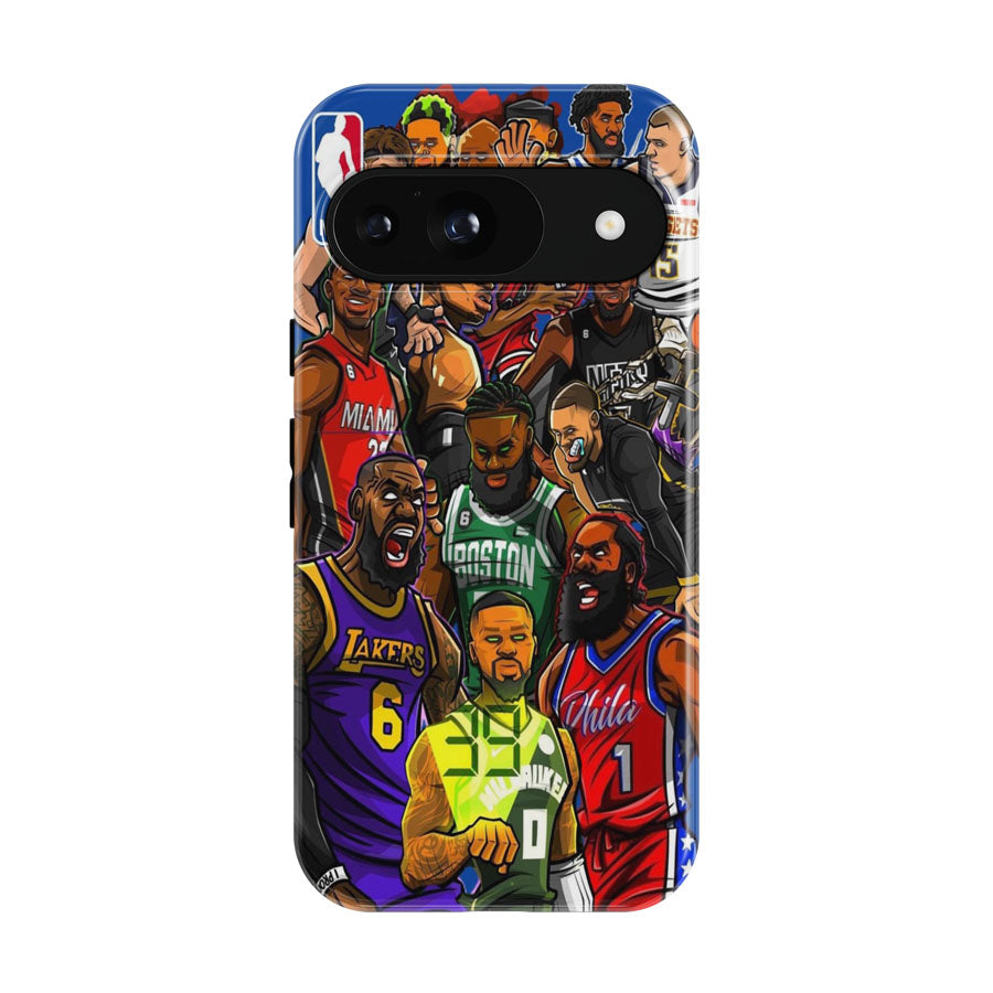 Nba Legends Wallpaper Google Pixel 9 | 10 Pro Case