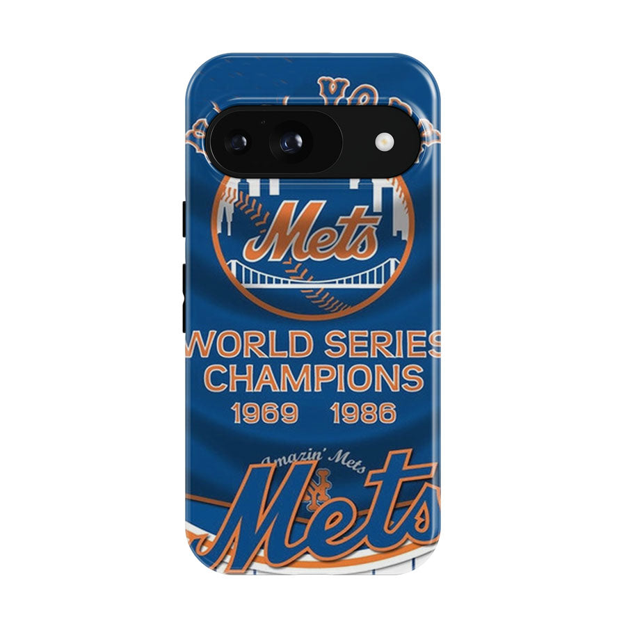 New York Mets World Series Google Pixel 9 | 10 Pro Case