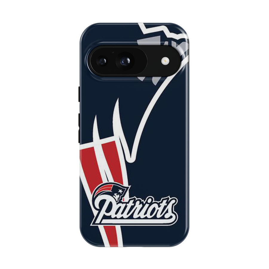 Nfl New England Patriots Logo Google Pixel 9 | 10 Pro Case