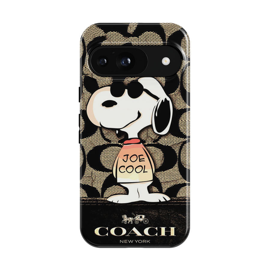 Nice Coach Snoopy Google Pixel 9 | 10 Pro Case