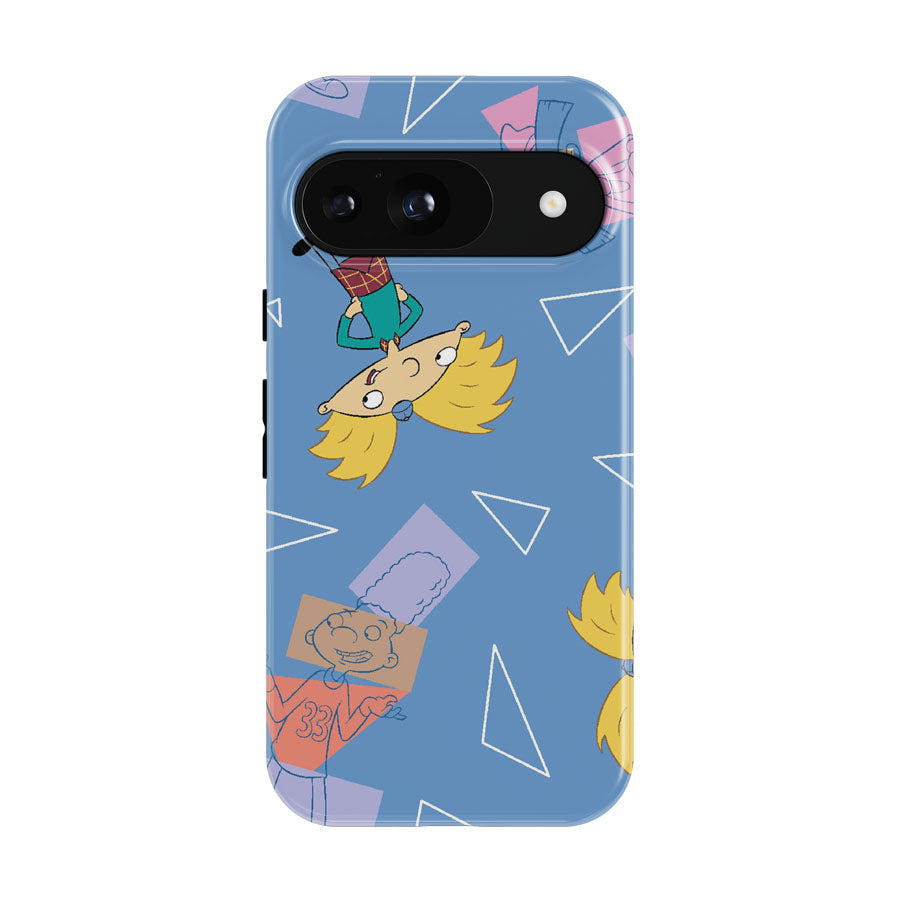 Nickelodeon Hey Arnold Pattern Google Pixel 9 | 10 Pro Case