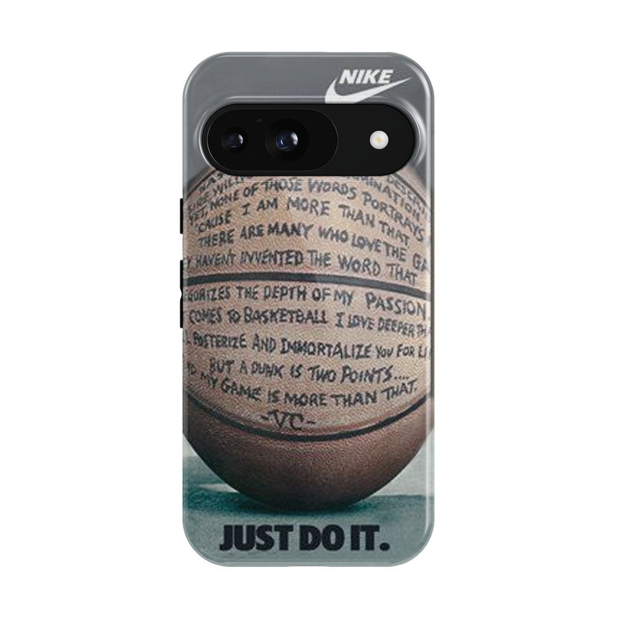 Nike Basketball Just Do It And Passion Google Pixel 9 | 10 Pro Case