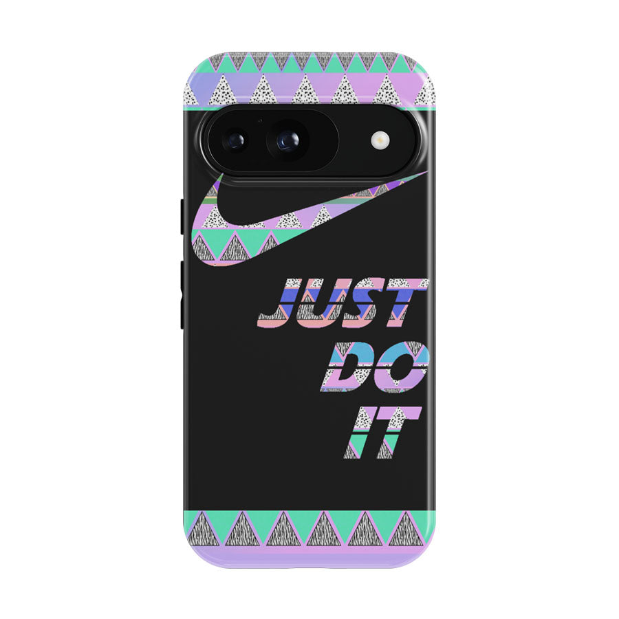 Nike Just Do It Aztec Pastel Google Pixel 9 | 10 Pro Case