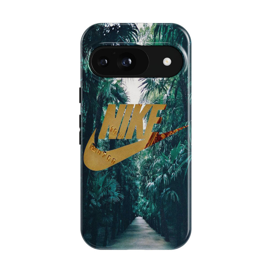 Nike Palm Gold Google Pixel 9 | 10 Pro Case