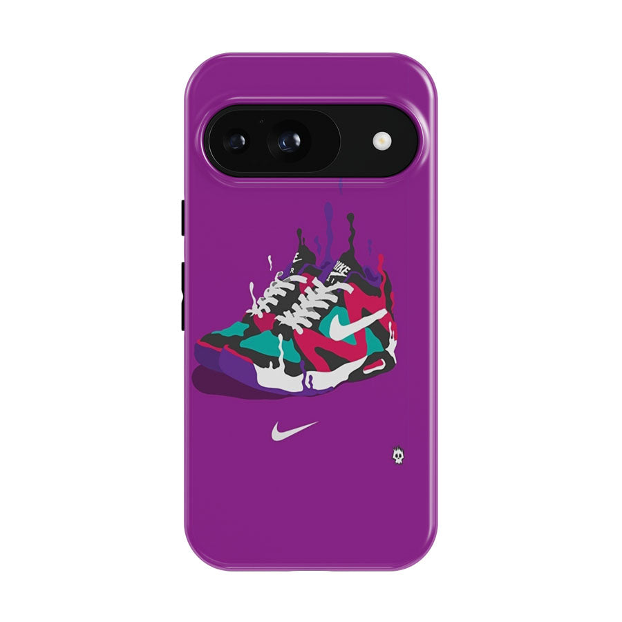 Nike Sneakers Art Sports Brand Purple Google Pixel 9 | 10 Pro Case