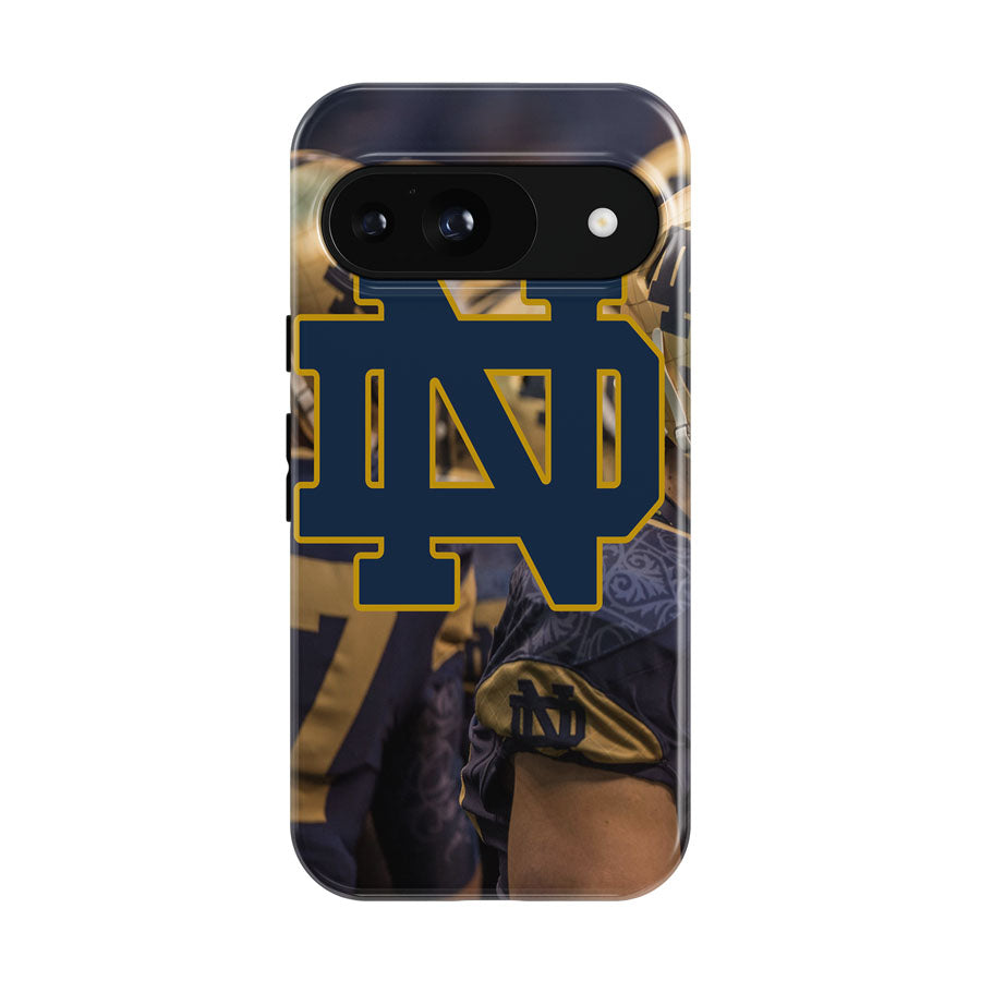 Notre Dame Fighting Irish Helmet With Logo Google Pixel 9 | 10 Pro Case