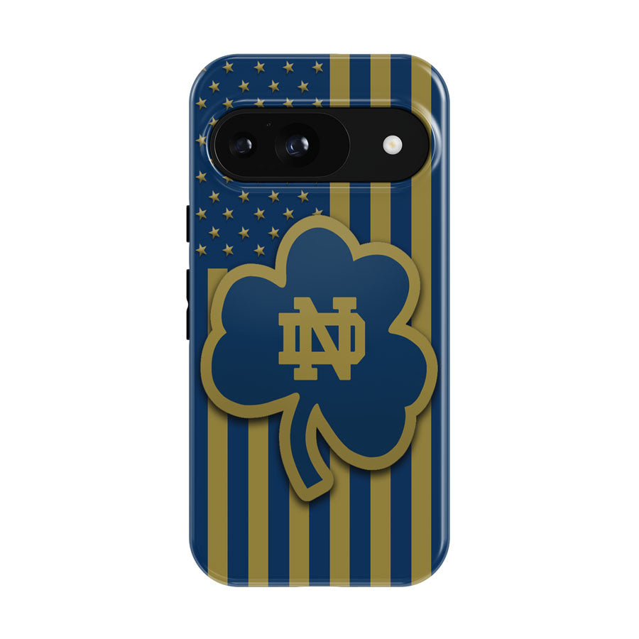 Notre Dame Fighting Irish Logo Flag Google Pixel 9 | 10 Pro Case
