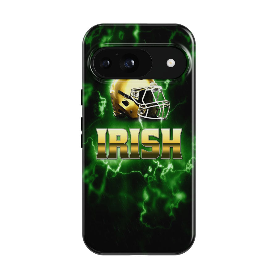 Notre Dame Irish Logo Green Google Pixel 9 | 10 Pro Case