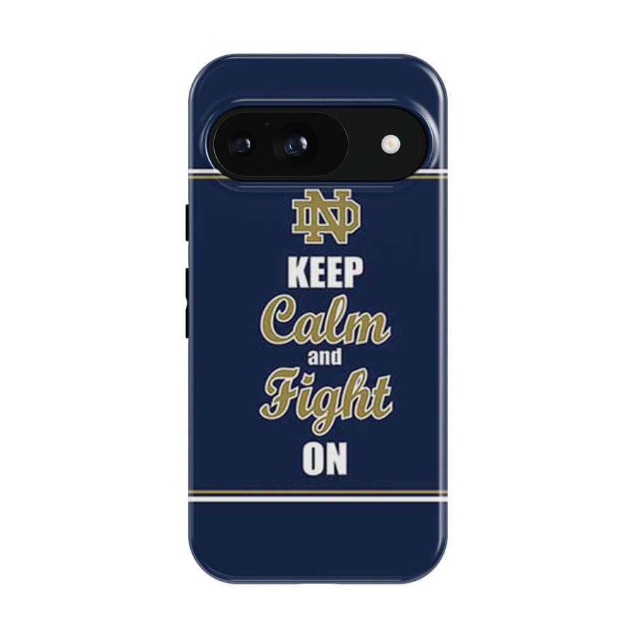 Notre Dame Keep Calm Google Pixel 9 | 10 Pro Case