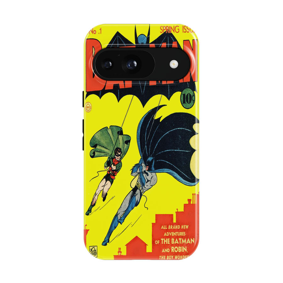 Number 1 Batman Retro Comic Google Pixel 9 | 10 Pro Case