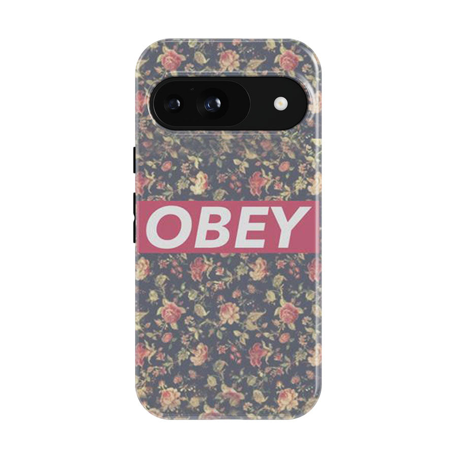 Obey Floral Google Pixel 9 | 10 Pro Case