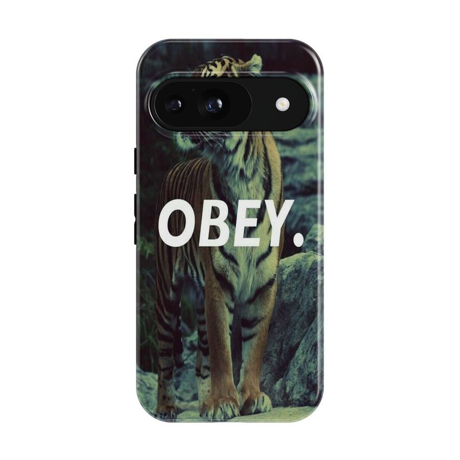 Obey Lion Stone Google Pixel 9 | 10 Pro Case