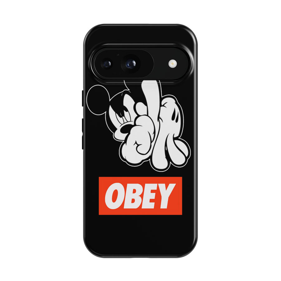 Obey Mickey Mouse Google Pixel 9 | 10 Pro Case