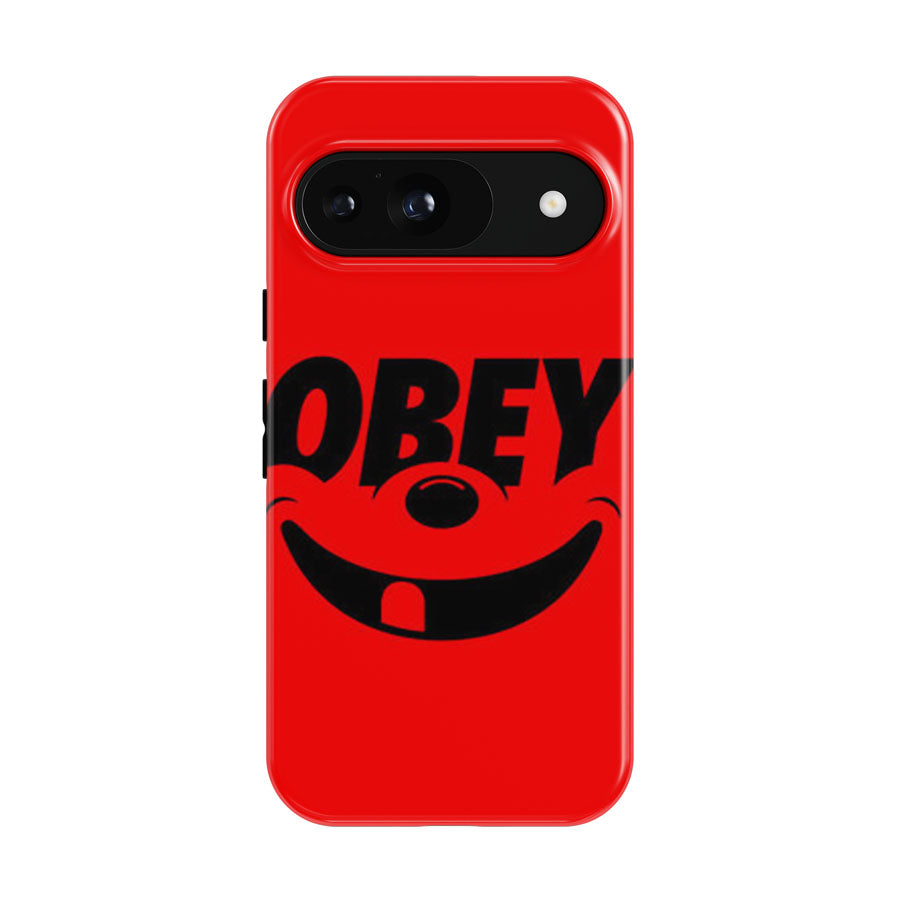 Obey Smile Art Google Pixel 9 | 10 Pro Case
