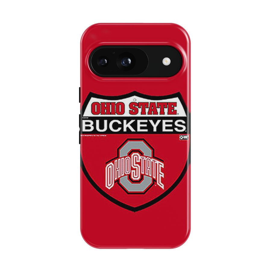 Ohio State Buckeyes Logo Red Google Pixel 9 | 10 Pro Case