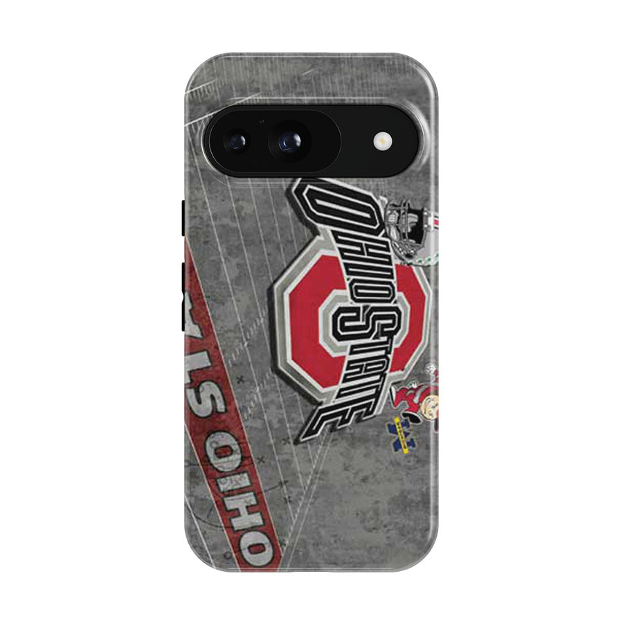 Ohio State Wallpaper Greys Google Pixel 9 | 10 Pro Case