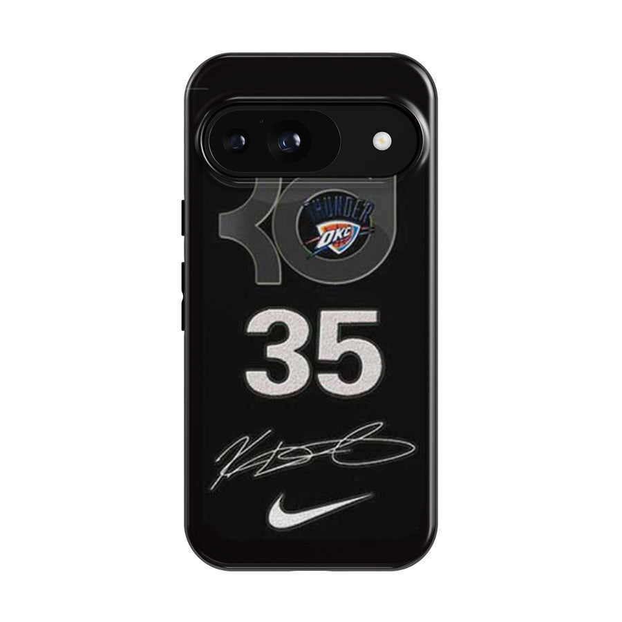 Okc Thunder Kevin Durant Signature Google Pixel 9 | 10 Pro Case