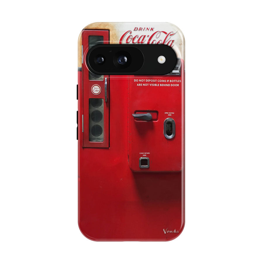 Old Coca Cola Soft Drink Vending Machine Google Pixel 9 | 10 Pro Case
