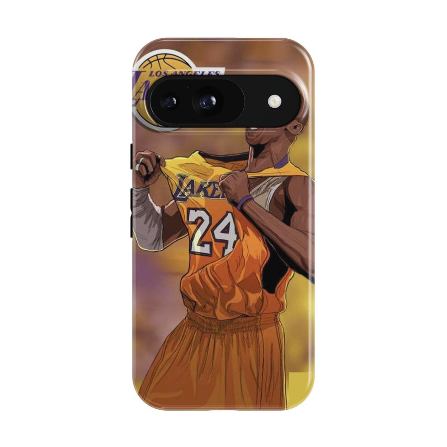Painting Digital Kobe Bryant  Google Pixel 9 | 10 Pro Case