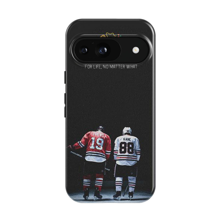 Patrick Kane And Jonathan Toews Players Nhl Google Pixel 9 | 10 Pro Case