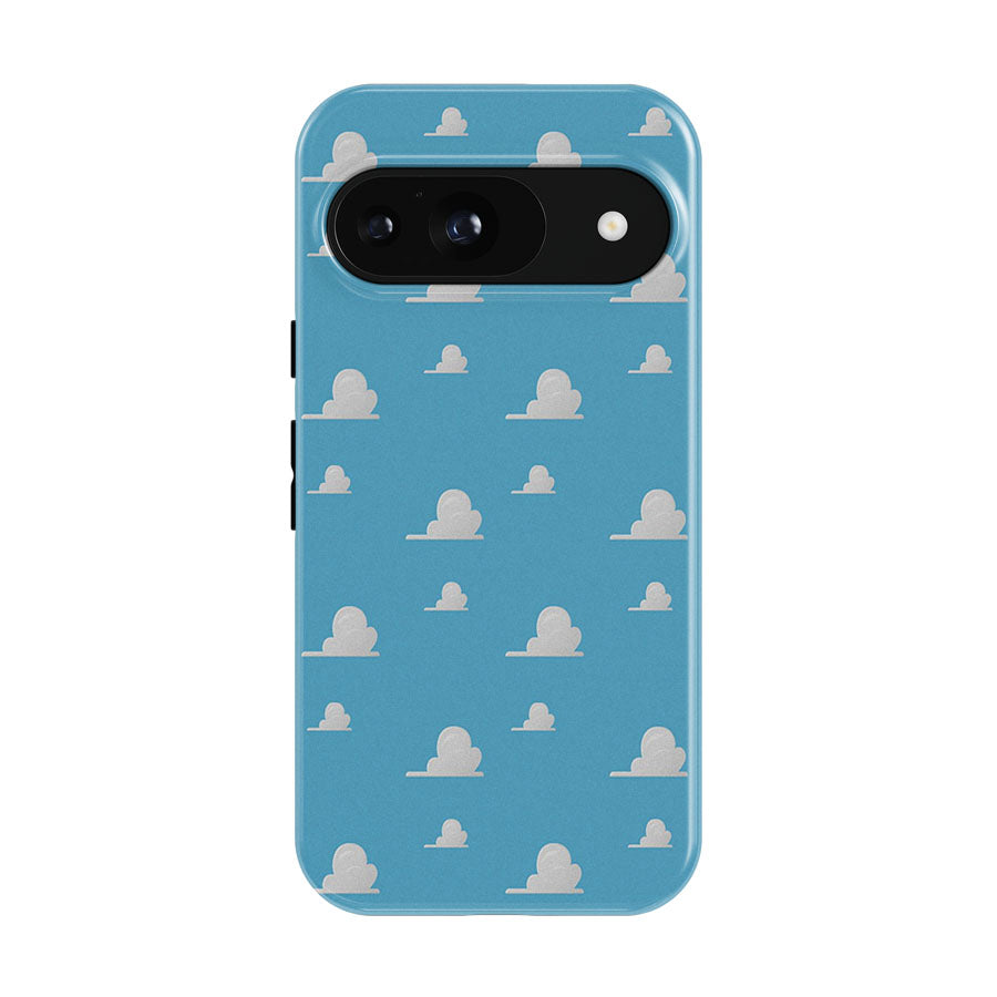 Pattern Of Toy Story Sky Blue Clouds Google Pixel 9 | 10 Pro Case