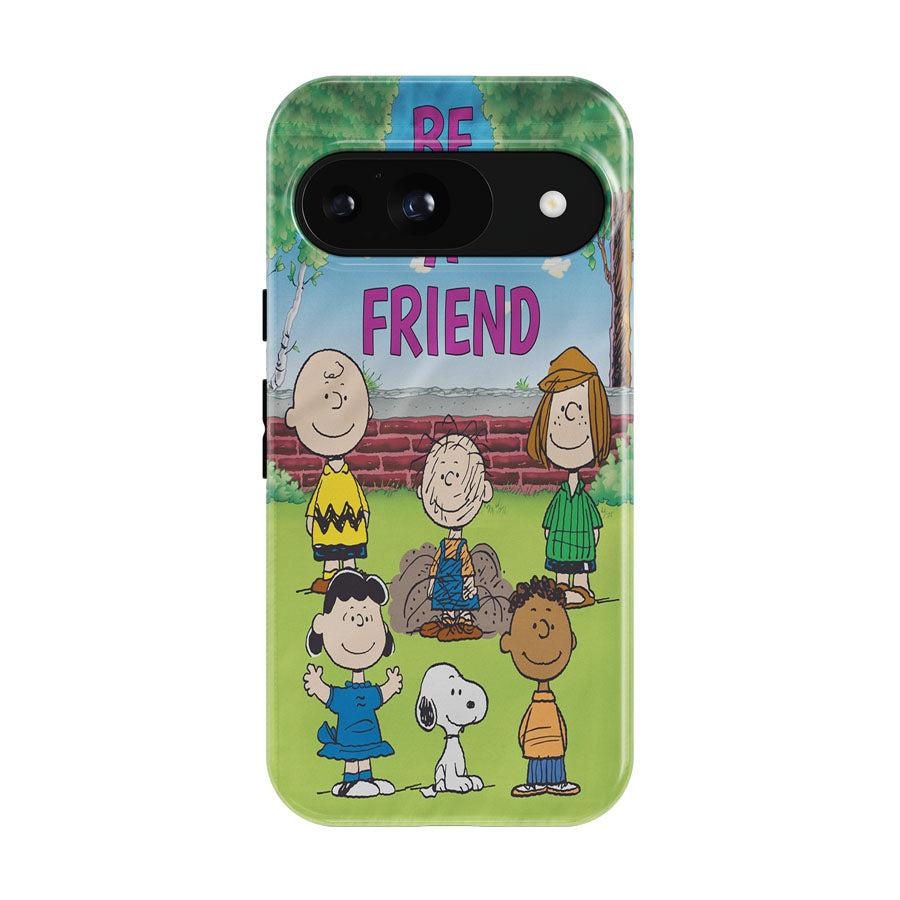 Peanuts Be A Friend Google Pixel 9 | 10 Pro Case